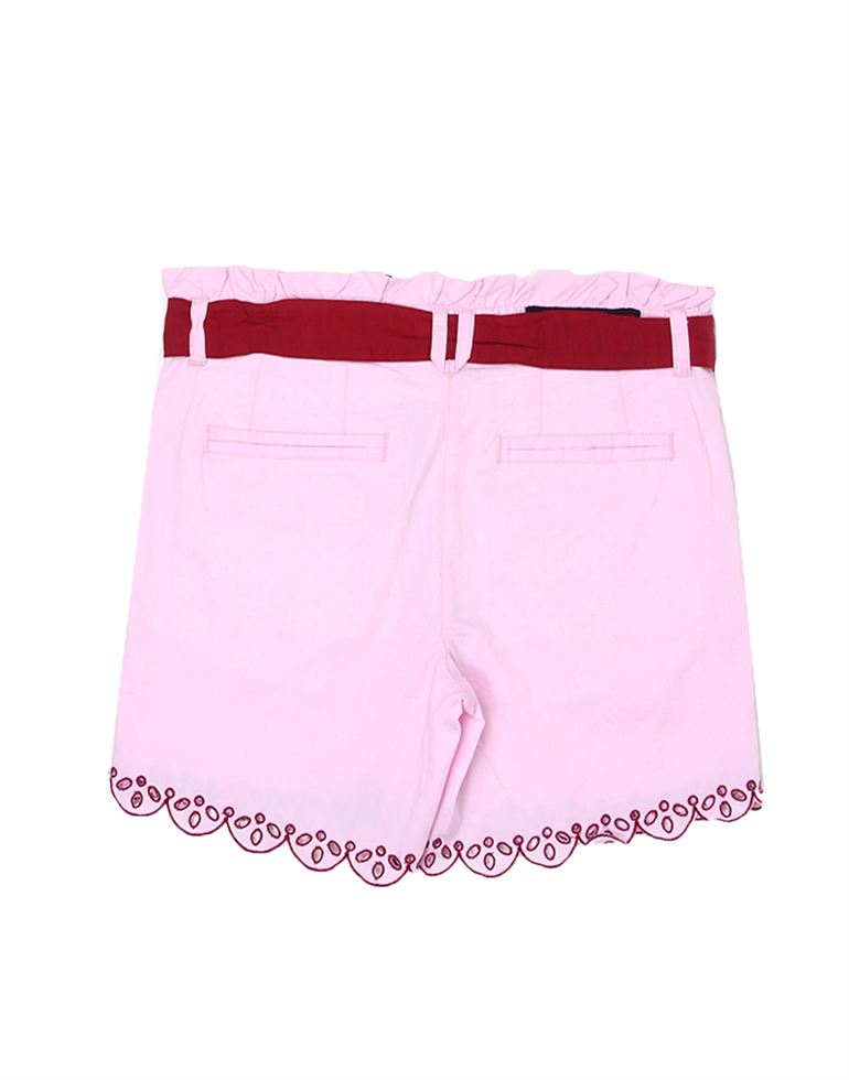 U.S. Polo Assn. Casual Solid Girls Shorts